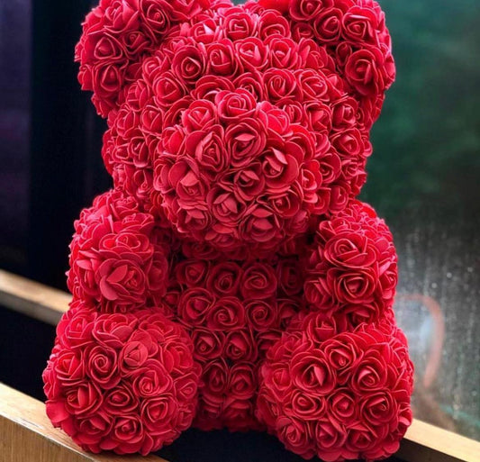 Luxury Rose Bears with Gift Box